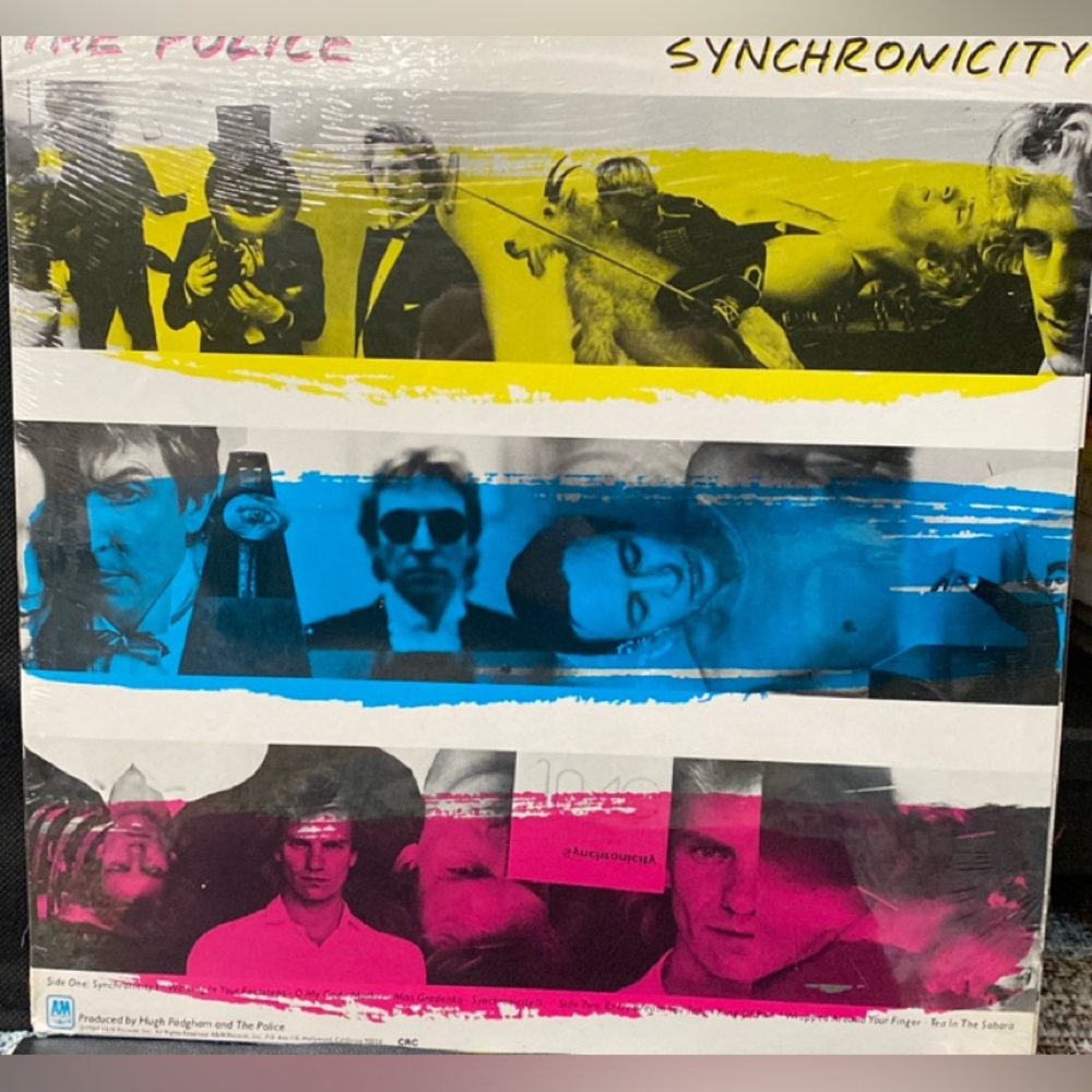 Synchronicity by The Police 1983. A&M Records Vinyl Record